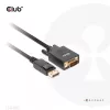 Καλώδιο DisplayPort σε VGA M/M CLUB3D CAC-1012 2m