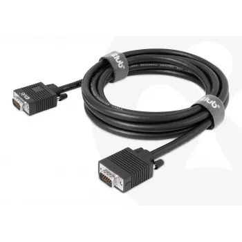 Καλώδιο VGA, αμφίδρομο, M/M, 3 m, 28AWG, CLUB3D CAC-1703