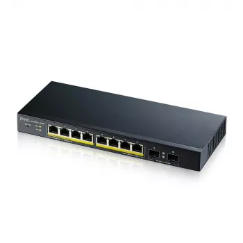 Zyxel GS1900-10HP Managed L2 Gigabit Ethernet (10/100/1000) Power over Ethernet (PoE) μαύρο