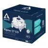 ARCTIC Alpine 17 CO Ψύκτρα επεξεργαστή αέρα 9,2 cm Μαύρο, Ασημί 1 τεμ.