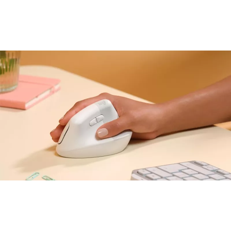 Logitech Lift Κάθετο εργονομικό ποντίκι RF Ασύρματο + Bluetooth