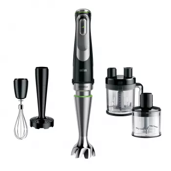 Braun MultiQuick 9 MQ 9195XLI 2 L ραβδομπλέντερ 1200 W μαύρο, ανοξείδωτο ατσάλι