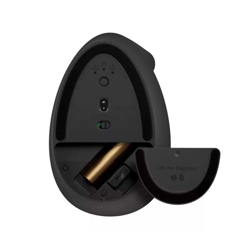 LOGITECH Wireless Mouse Lift For Business δεξιόχειρας Graphite/black