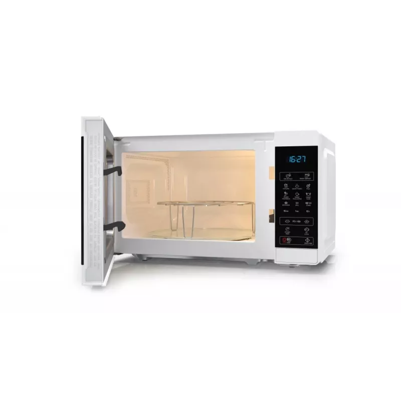 Sharp YC-MG02E-W φούρνος μικροκυμάτων μπλε, λευκό επιτραπέζιος 20 L 800 W