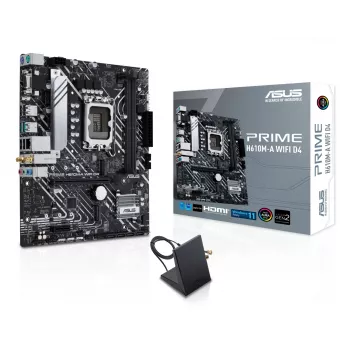 Μητρική ASUS PRIME H610M-A WIFI D4 — Intel H610, LGA1700, micro ATX, DDR4, 2x DIMM, Wi‑Fi 5, Bluetooth 5.0, 2x M.2, HDMI 2.1, DP 1.4