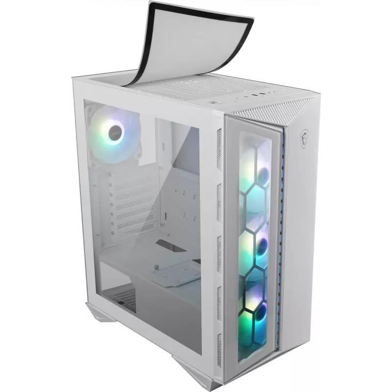 Κουτί Gaming-PC MSI MPG GUNGNIR 110R λευκό Midi Tower