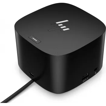 HP Thunderbolt Dock 120W G4, ενσύρματο, Thunderbolt 4, μαύρο, Kensington, Κίνα, Ταϊλάνδη, Ταϊβάν, Business