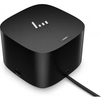 HP Thunderbolt Dock 120W G4, ενσύρματο, Thunderbolt 4, μαύρο, Kensington, Κίνα, Ταϊλάνδη, Ταϊβάν, Business