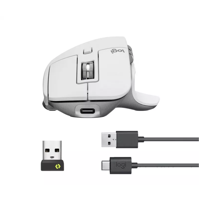 Ποντίκι Logitech MX Master 3S Bluetooth Ανοιχτό γκρι