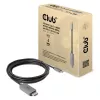 CLUB3D USB Gen2 Type-C σε HDMI 4K120Hz 8K60Hz HDR10 με DSC1.2 ενεργό καλώδιο M/M 3m / 9.84ft