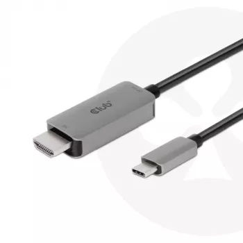 CLUB3D USB Gen2 Type-C σε HDMI 4K120Hz 8K60Hz HDR10 με DSC1.2 ενεργό καλώδιο M/M 3m / 9.84ft
