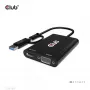 CLUB3D USB Gen1 Type-C/-A σε Dual HDMI (4K/30Hz) / VGA (1080/60Hz)