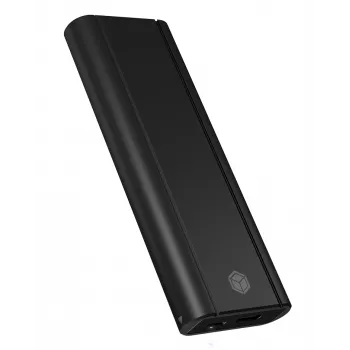 ICY Karton IB-1807MT-C31 Θήκη SSD Μαύρο M.2