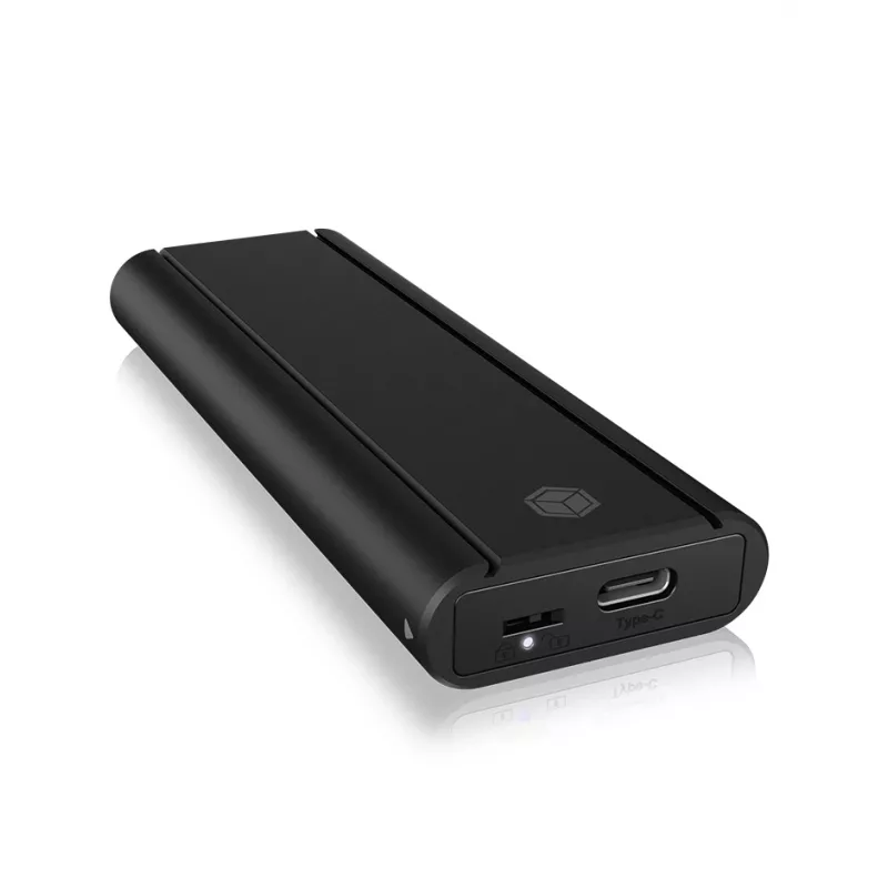 ICY Karton IB-1807MT-C31 Θήκη SSD Μαύρο M.2