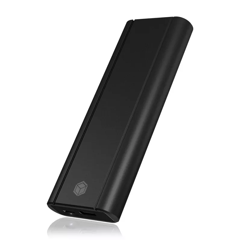 ICY Karton IB-1807MT-C31 Θήκη SSD Μαύρο M.2