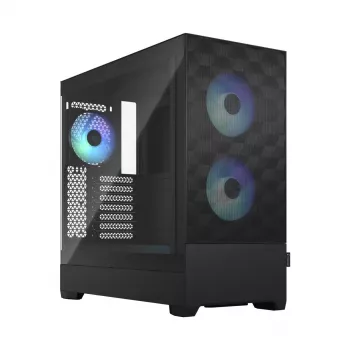 FRACTAL DESIGN Fractal Design Pop Air RGB Μαύρο Tg Διαφανές φιμέ