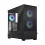 FRACTAL DESIGN Fractal Design Pop Air RGB Μαύρο Tg Διαφανές φιμέ