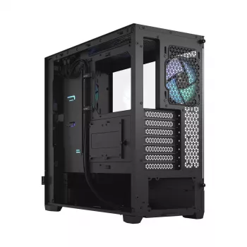FRACTAL DESIGN Fractal Design Pop Air RGB Μαύρο Tg Διαφανές φιμέ