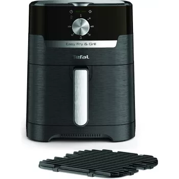 Tefal Easy Fry & Grill EY5018 μονό 4.2 L ελεύθερο 1550 W φριτέζα θερμού αέρα μαύρο