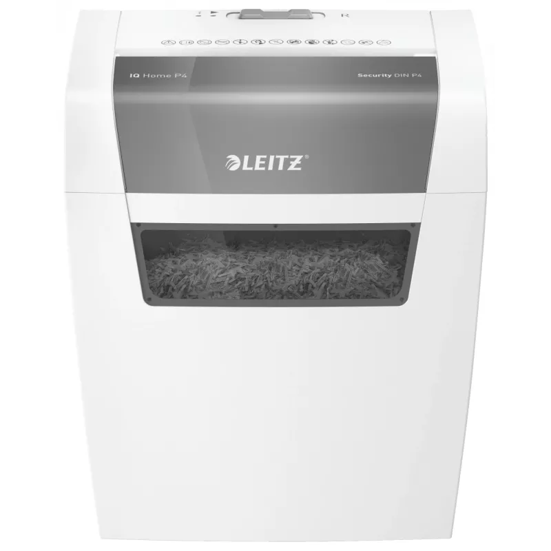 Leitz 80340000 καταστροφέας εγγράφων, τεμαχισμός σωματιδίων, 70 dB, 22 cm, λευκό