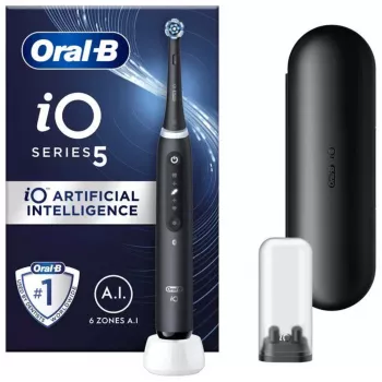 Oral-B IOSERIES5BL ηλεκτρική οδοντόβουρτσα για ενήλικες δονούμενη οδοντόβουρτσα μαύρο