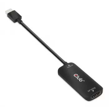 CLUB3D HDMI + Micro USB σε DisplayPort™ 4K120Hz ή 8K30Hz M/F ενεργός adapter