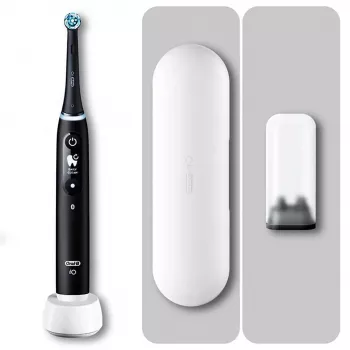 Oral-B iO Series 6 περιστρεφόμενη οδοντόβουρτσα για ενήλικες μαύρη