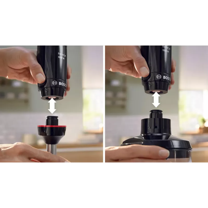 Bosch Serie 4 MSM4B620 μπλέντερ 0.6 L ραβδομπλέντερ 1000 W μαύρο