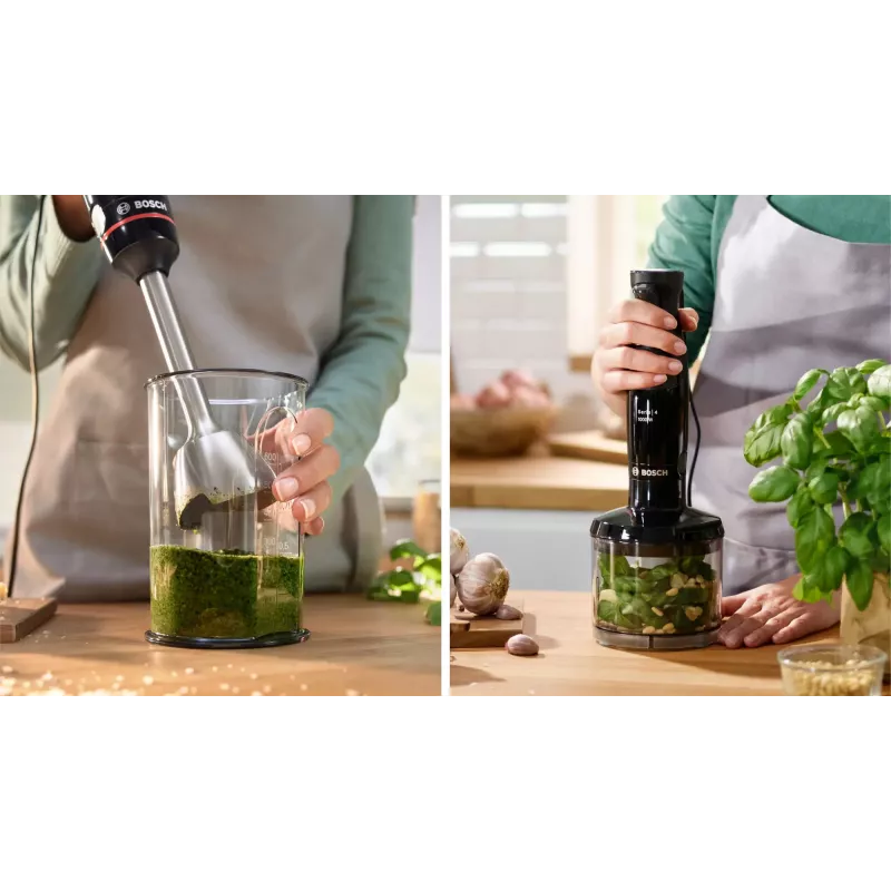 Bosch Serie 4 MSM4B620 μπλέντερ 0.6 L ραβδομπλέντερ 1000 W μαύρο