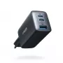 Anker 735 Universal μαύρος ταχυφορτιστής AC εσωτερικού χώρου