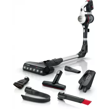 Bosch BCS711XXL επαναφορτιζόμενη ηλεκτρική σκούπα/ηλεκτρική βούρτσα στεγνού καθαρισμού χωρίς σακούλα 0,3 l λευκό 3 Ah