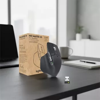 LOGITECH MX Master 3S for Business – Ασύρματο ποντίκι Bluetooth – Graphite