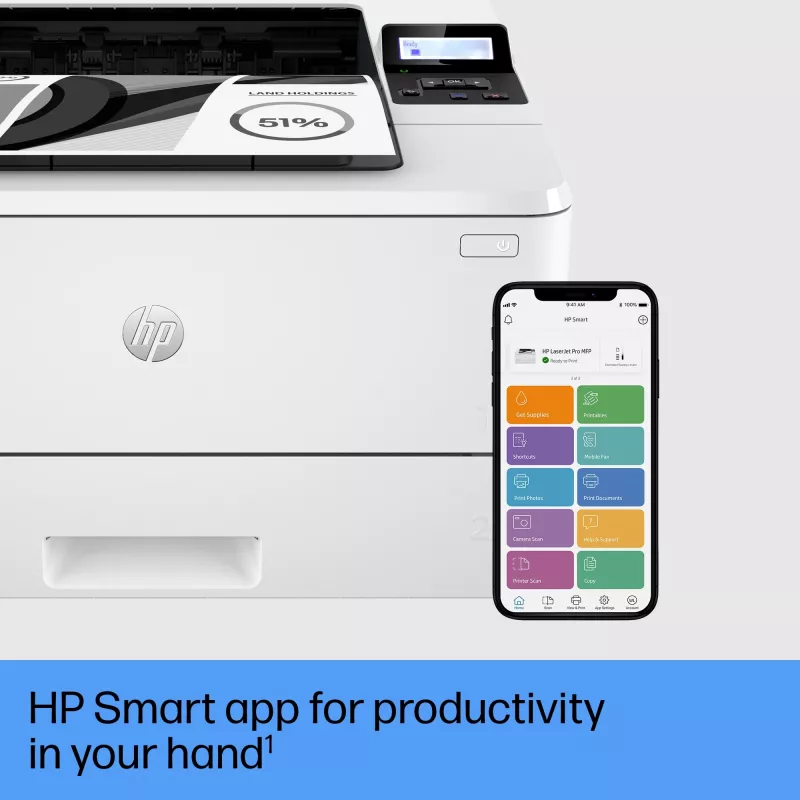 Εκτυπωτής HP LaserJet Pro 4002dw Laser λευκό