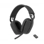 LOGITECH Headset - Zone Vibe - ασύρματο - γραφίτης (Teams-Version)