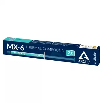 ARCTIC MX-6 ULTIMATE Performance θερμοαγώγιμη πάστα, θερμοαγώγιμη πάστα, γκρι, 2 g, 1 τεμ., 23 mm, 152 mm
