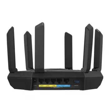 ASUS RT-AXE7800 ασύρματος router Tri-Band (2,4 GHz / 5 GHz / 6 GHz) μαύρο