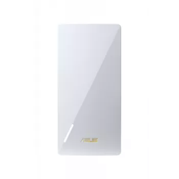 Πομποδέκτης δικτύου ASUS RP-AX58 — Dualband Wi‑Fi 6 (802.11ax), 2400 Mbps, 1× Gigabit LAN, 2 εσωτερικές κεραίες, λευκό