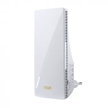 Πομποδέκτης δικτύου ASUS RP-AX58 — Dualband Wi‑Fi 6 (802.11ax), 2400 Mbps, 1× Gigabit LAN, 2 εσωτερικές κεραίες, λευκό