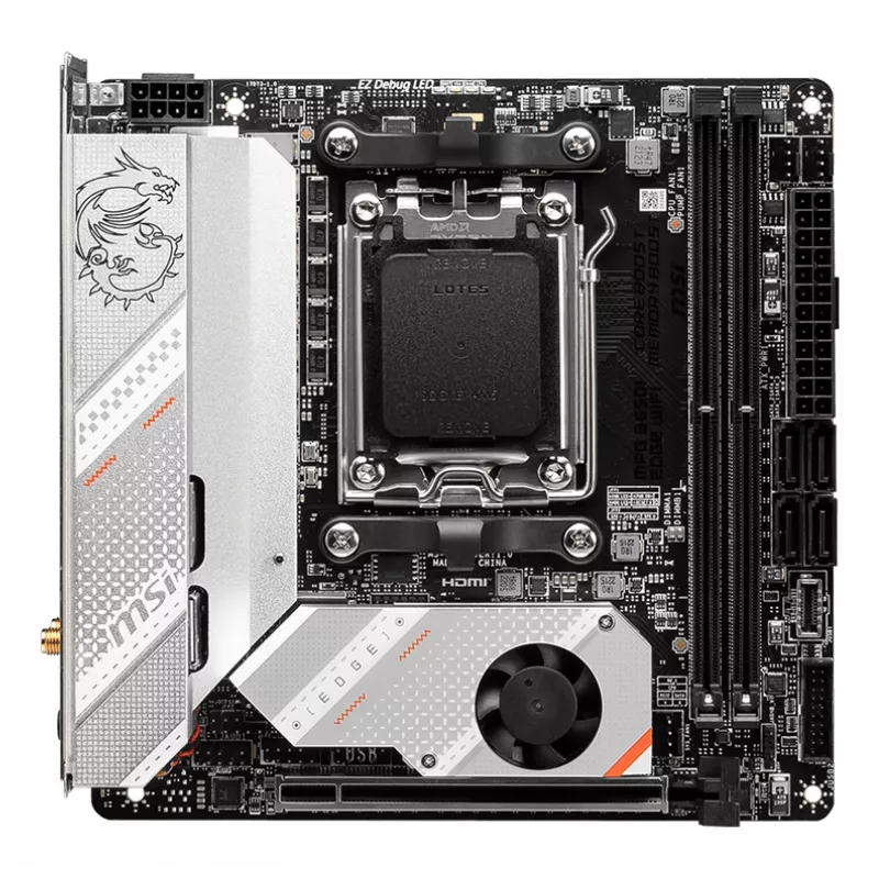 MSI MPG B650I EDGE WIFI Μητρική AMD B650 Socket AM5 mini ATX