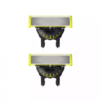Κεφαλή ξυρίσματος Philips Norelco OneBlade QP420/50, ασημί, 2 ανταλλακτικές κεφαλές, συμβατή με Philips OneBlade