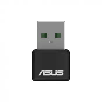 Προσαρμογέας δικτύου ASUS USB-AX55 Nano AX1800 Wi‑Fi 6 Dualband USB-WLAN-Adapter, 1800 Mbps, μαύρο