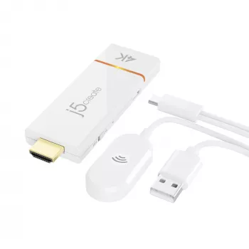 j5create JVAW76-N ScreenCast 4K HDMI ασύρματος προσαρμογέας οθόνης