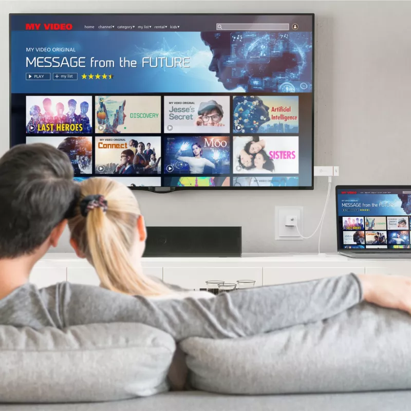 j5create JVAW76-N ScreenCast 4K HDMI ασύρματος προσαρμογέας οθόνης