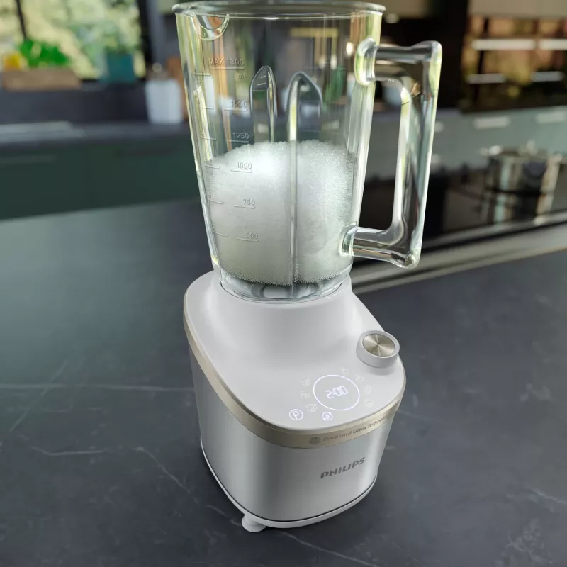 Philips 7000 Series HR3760/01 Μπλέντερ 2 L Stand μπλέντερ 1500 W ανοξείδωτο ατσάλι, λευκό