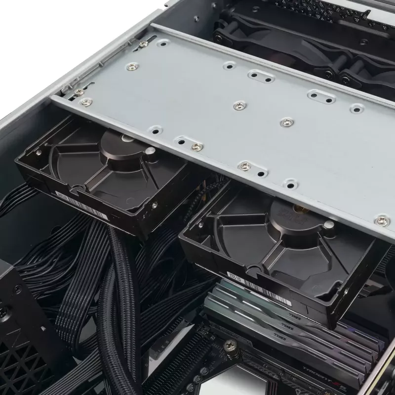 SilverStone SST-RM44 θήκη διακομιστή rack 4U, SSI-EEB/SSI-CEB/ATX, μαύρη