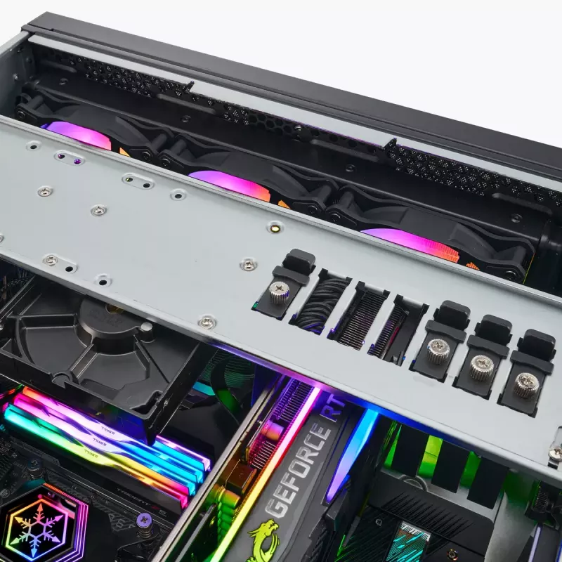 SilverStone SST-RM44 θήκη διακομιστή rack 4U, SSI-EEB/SSI-CEB/ATX, μαύρη