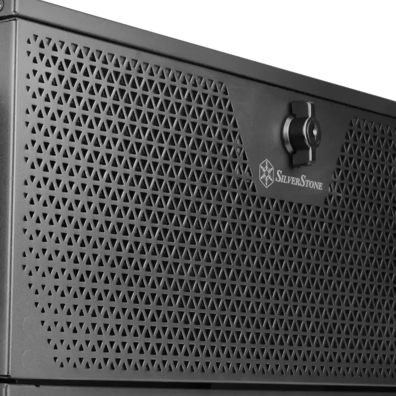 SilverStone SST-RM44 θήκη διακομιστή rack 4U, SSI-EEB/SSI-CEB/ATX, μαύρη