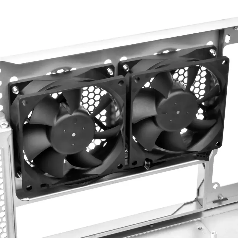 SilverStone SST-RM44 θήκη διακομιστή rack 4U, SSI-EEB/SSI-CEB/ATX, μαύρη