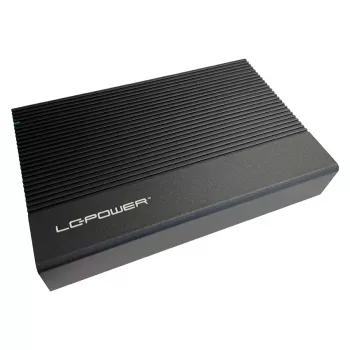 Θήκη HDD/SSD LC-Power LC-35U3-C 3,5 ίντσες μαύρο USB Type-C 6 Gbit/s