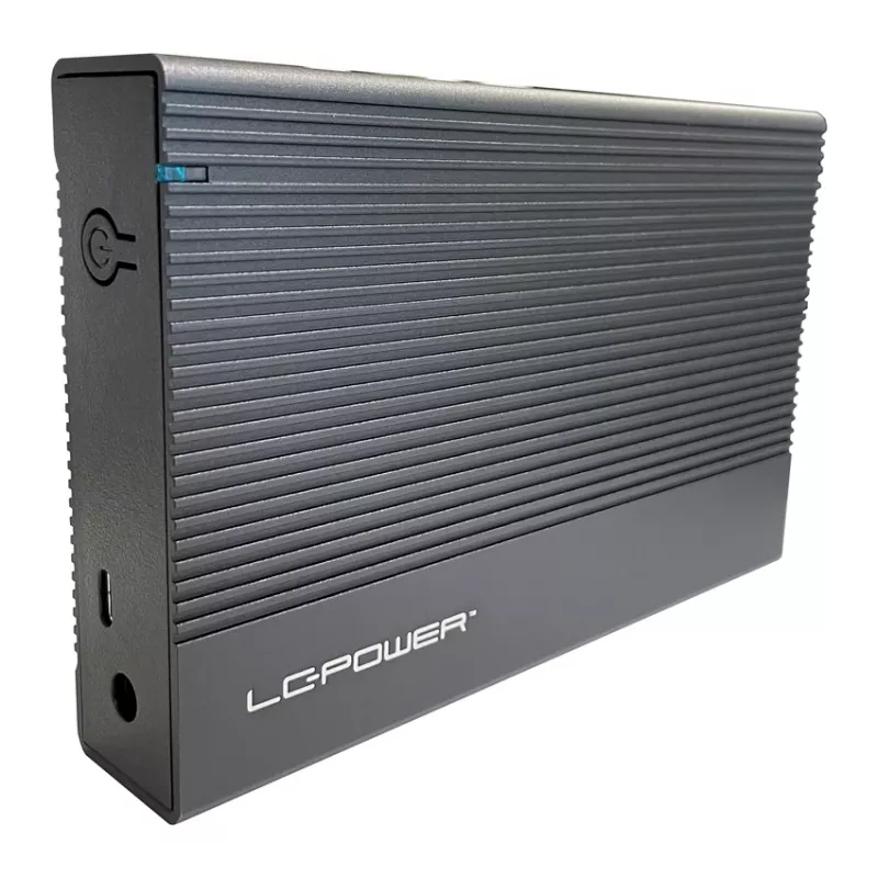 Θήκη HDD/SSD LC-Power LC-35U3-C 3,5 ίντσες μαύρο USB Type-C 6 Gbit/s